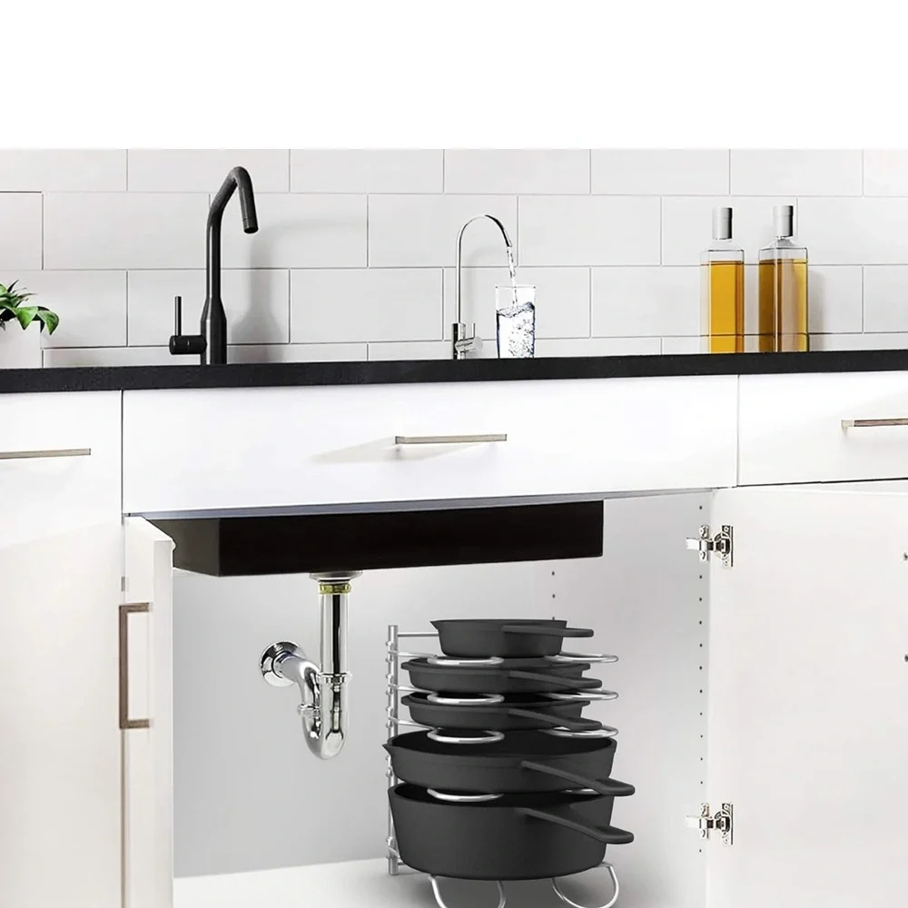 Can a kitchen pans, pot lids etc multi purpose organizer NWT price is firm!